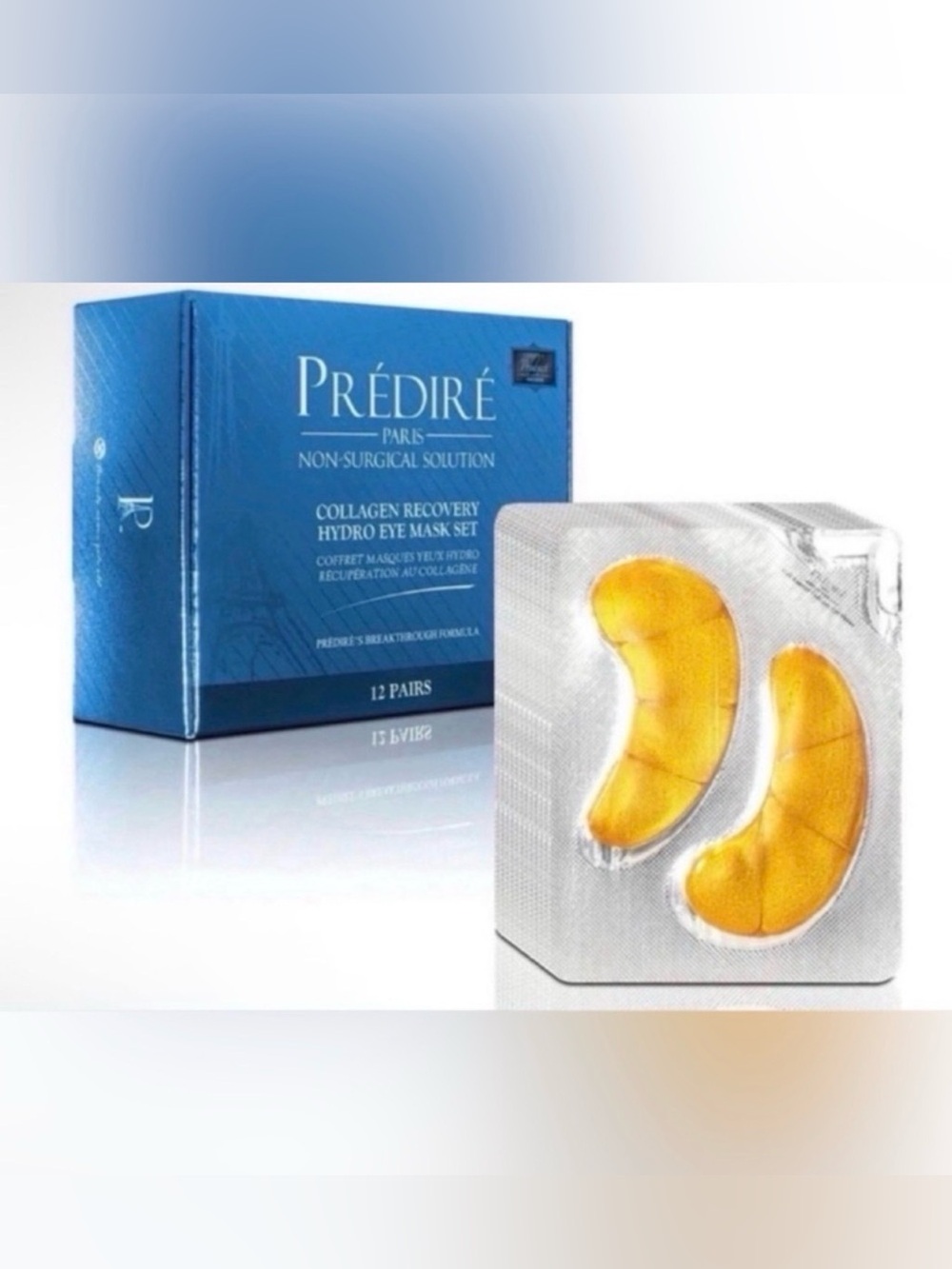 Predire Paris Collagen Anti-Aging Firming Hydro Eye Mask Set - Retail $750